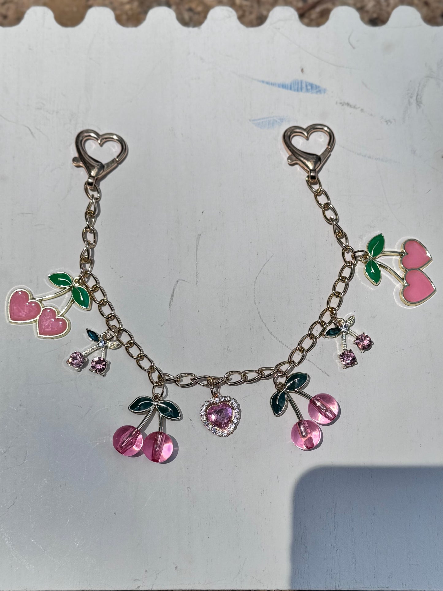 Lovely Cherry Bag Chain