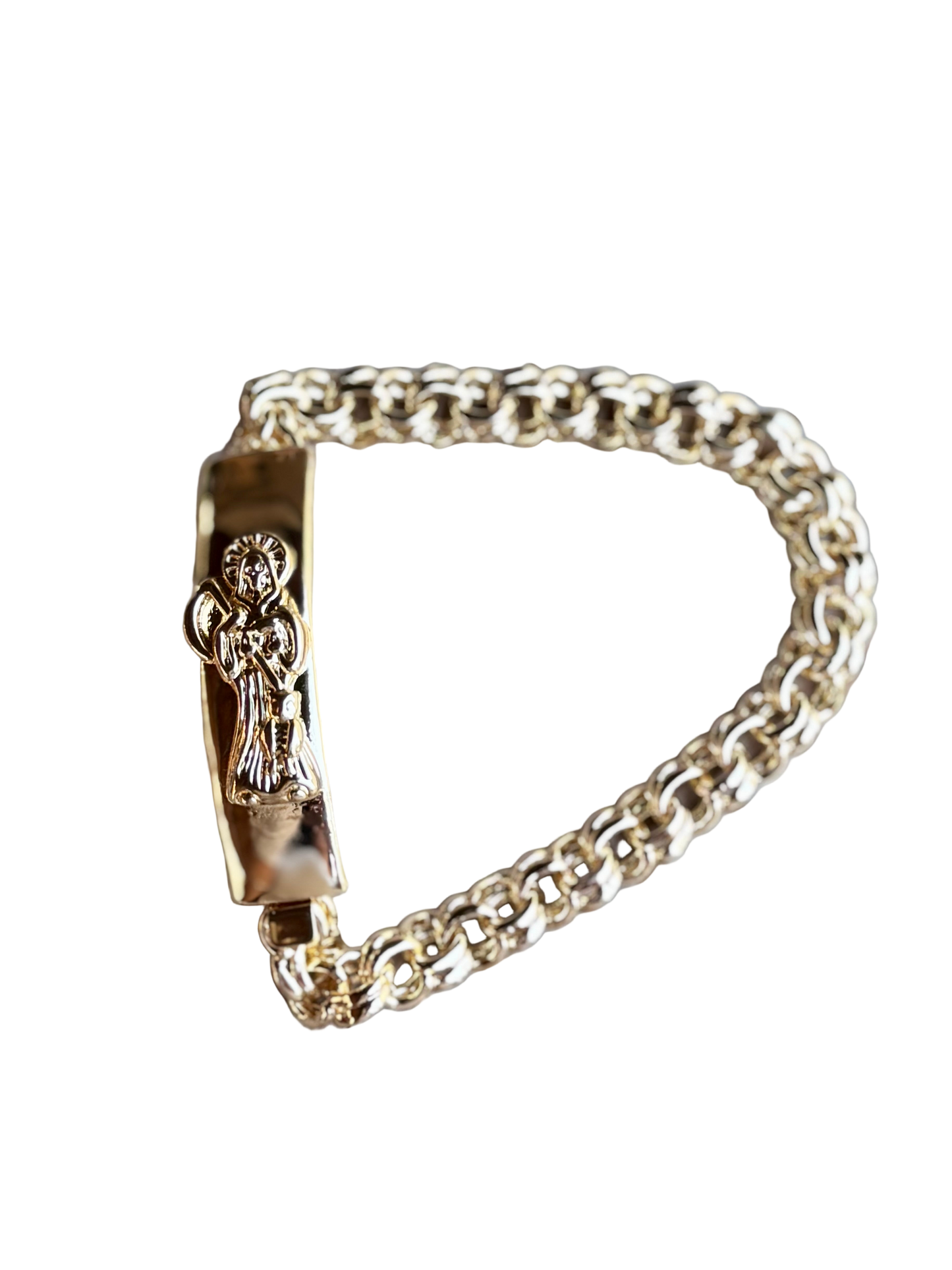 Santa Muerte Gold Chino Link