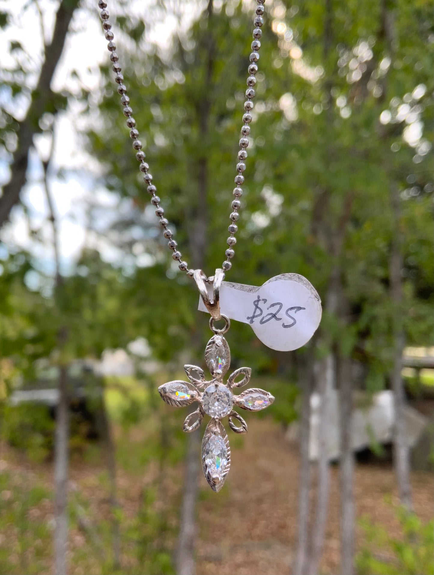 Bling Cross Pendant