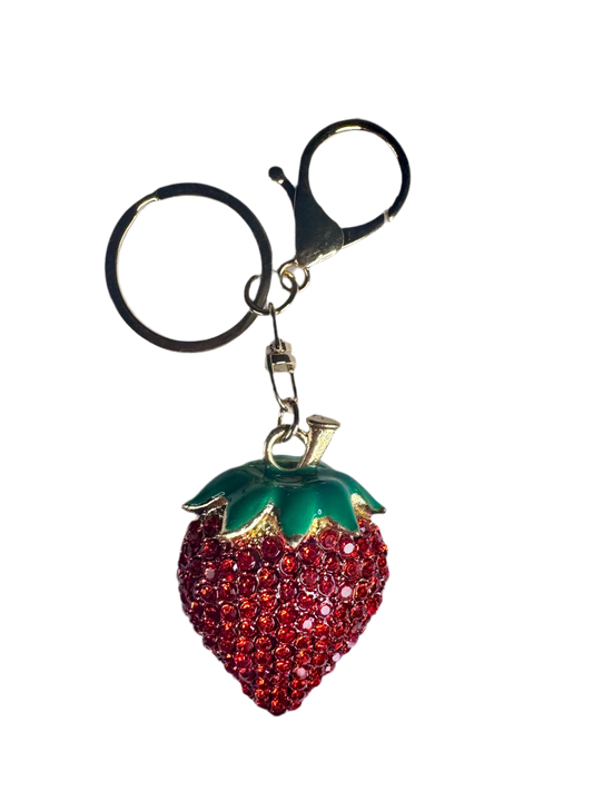 Strawberry Red Keychain
