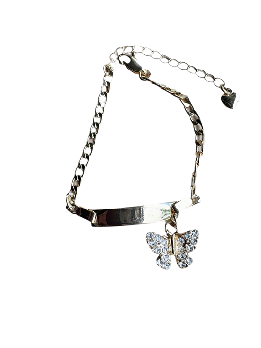 Mariposa Dangling Kids Bracelet Esclava