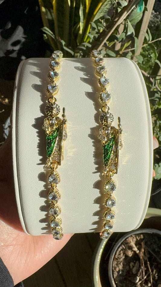 San Judas Corazones Bracelet