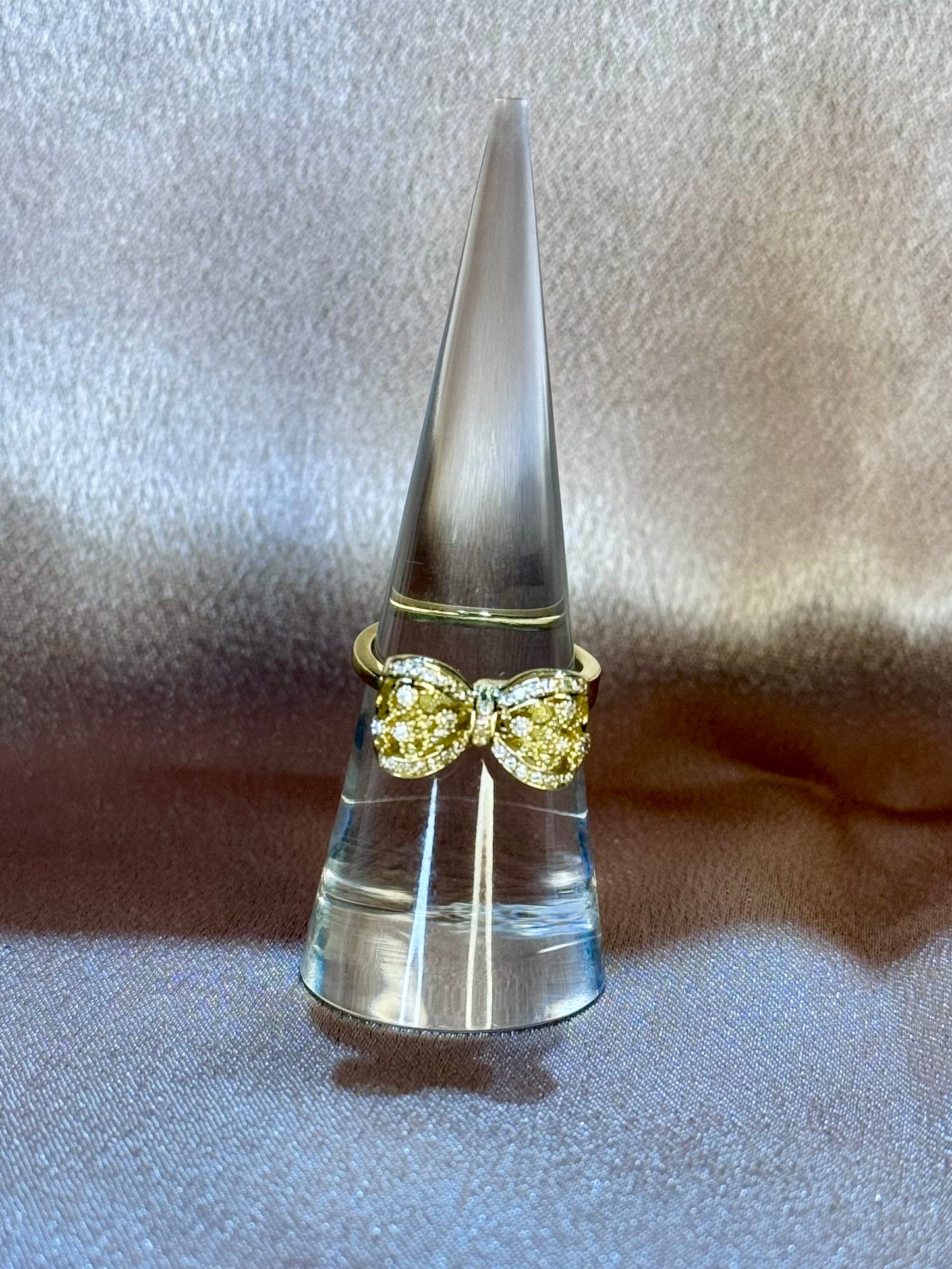 Bow Adjustable Ring