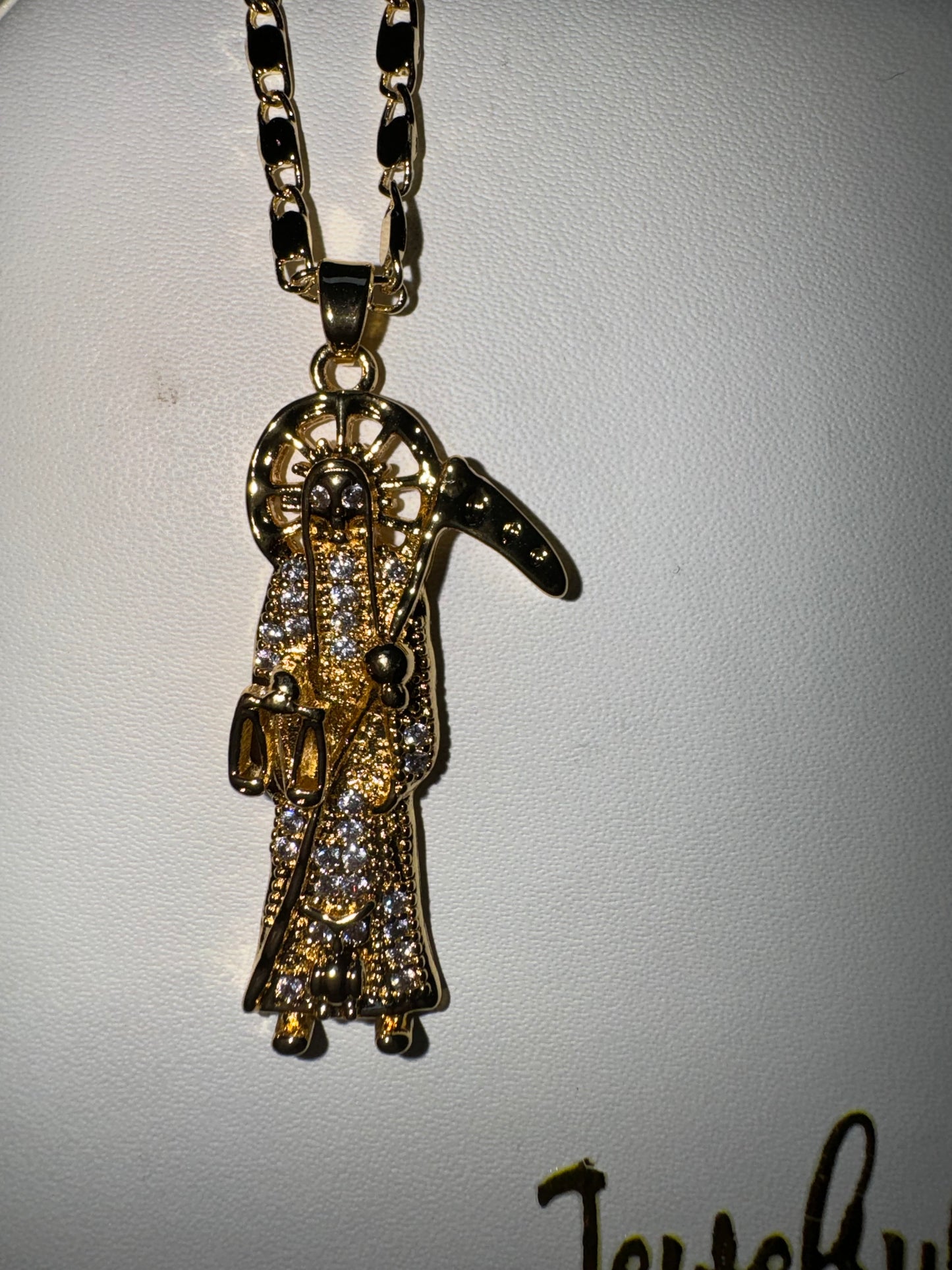Ojitos Blancos Small Santa Muerte