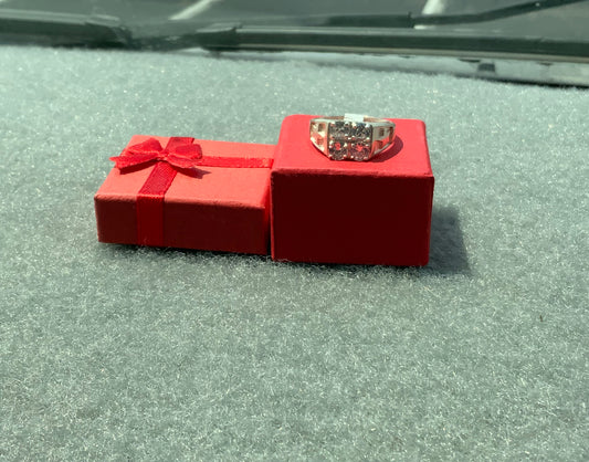 Four Stones Star Ring (Size 9.5)