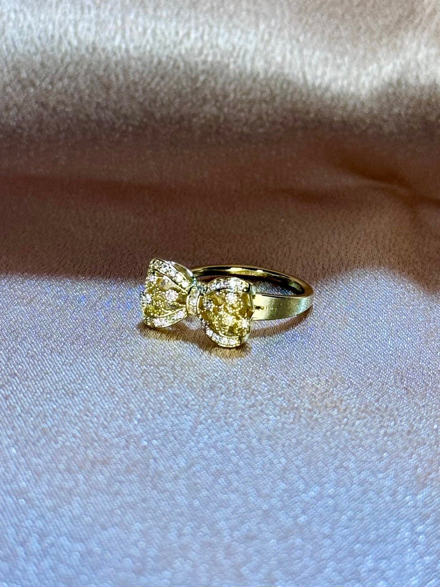 Bow Adjustable Ring