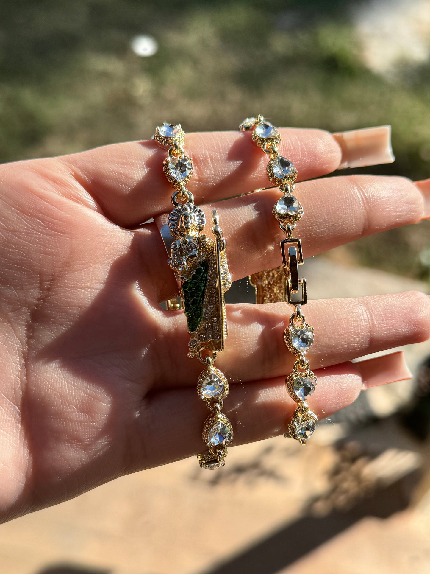 San Judas Corazones Bracelet