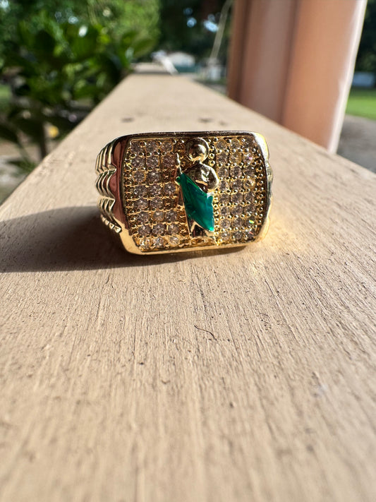 San Judas Iced square Ring