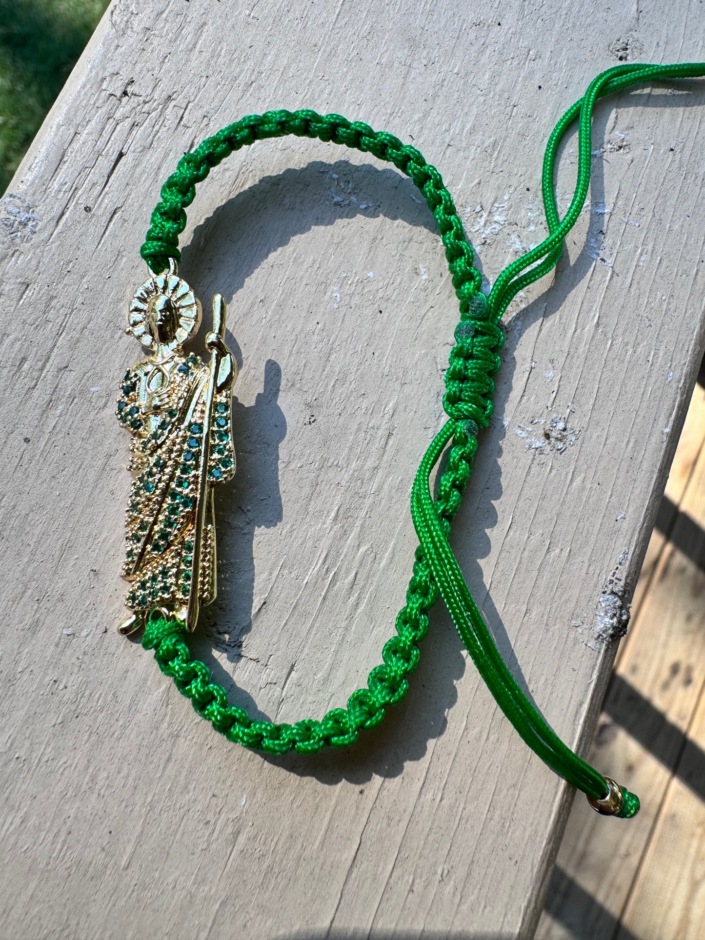 San Judas Nylon Bracelet
