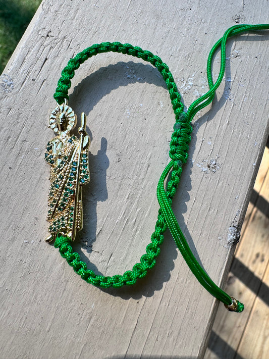 San Judas Nylon Bracelet