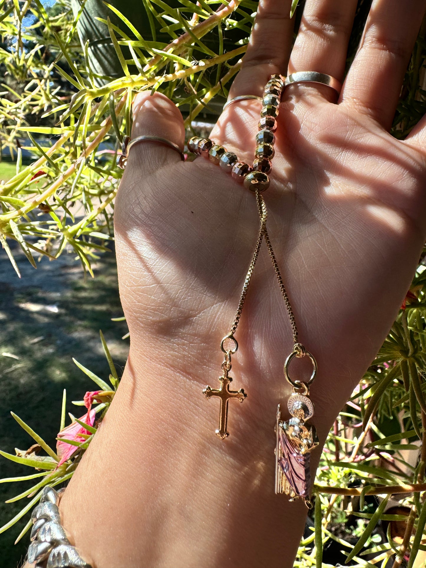 San Judas Rosario Bracelet
