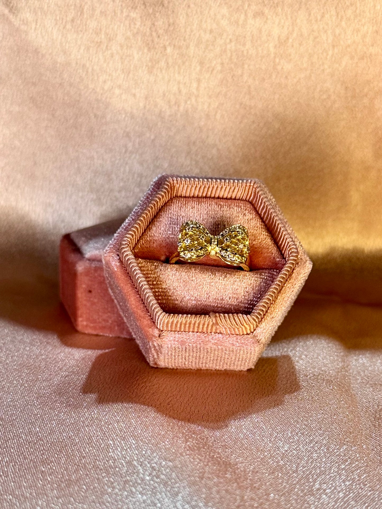 Bow Adjustable Ring