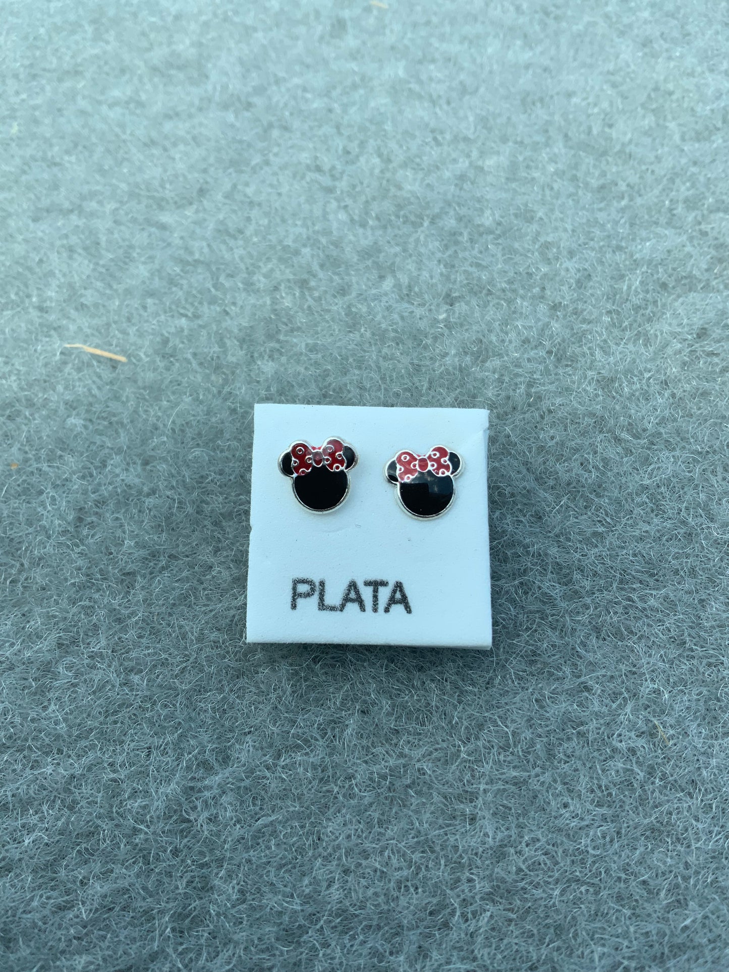 Minnie Mouse Studs