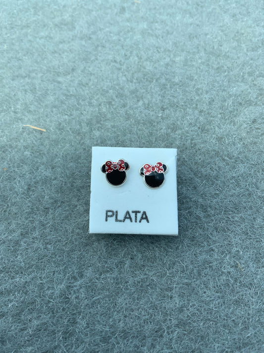 Minnie Mouse Studs