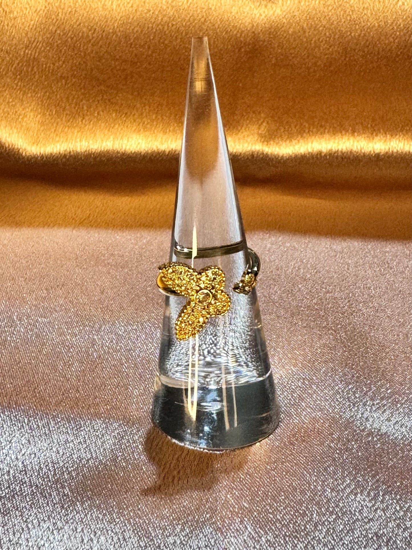 Mariposas Adjustable Ring