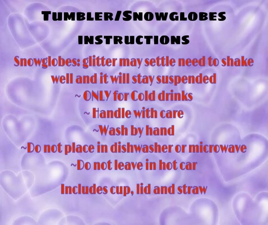 Blue Glow in the Dark Snowglobe