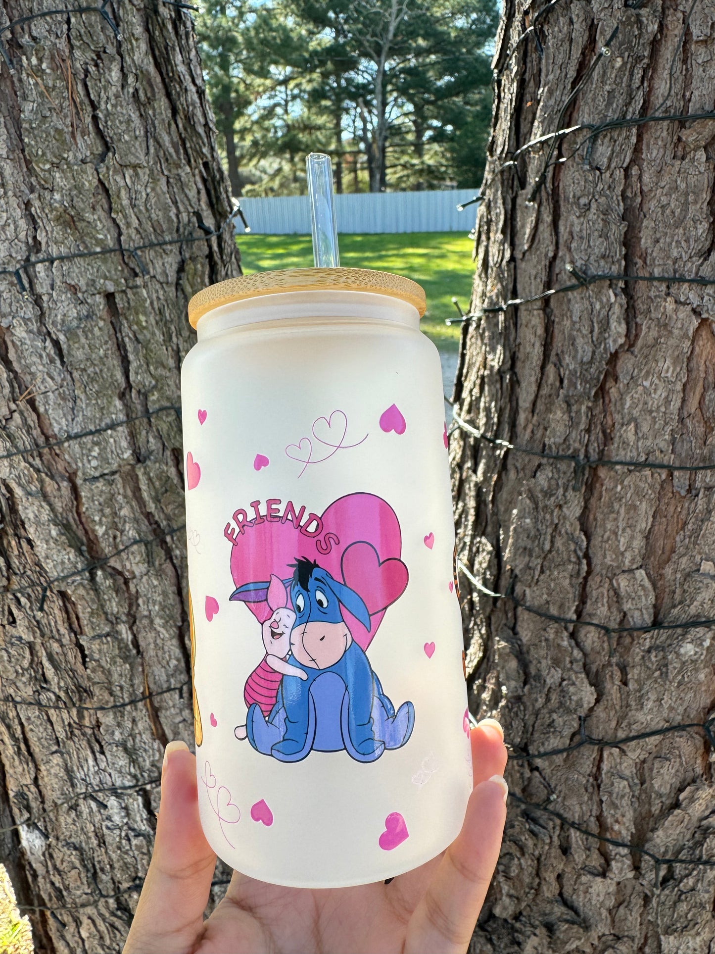 Winnie the Pooh and friends frosted cup