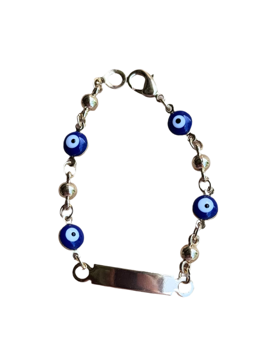 Blue Evil Eye Baby Bracelet Esclava
