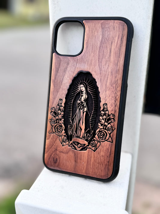 Virgencita IPhone Wood Case
