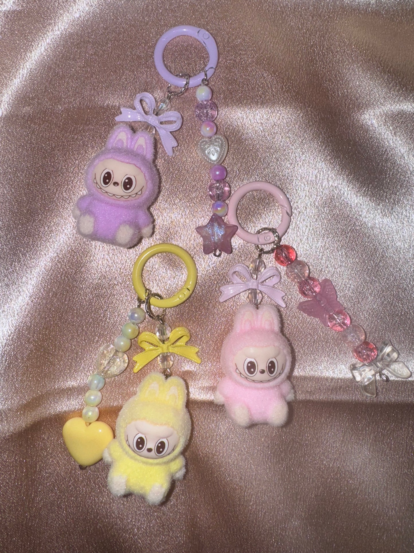 Labubu Monster Keychains