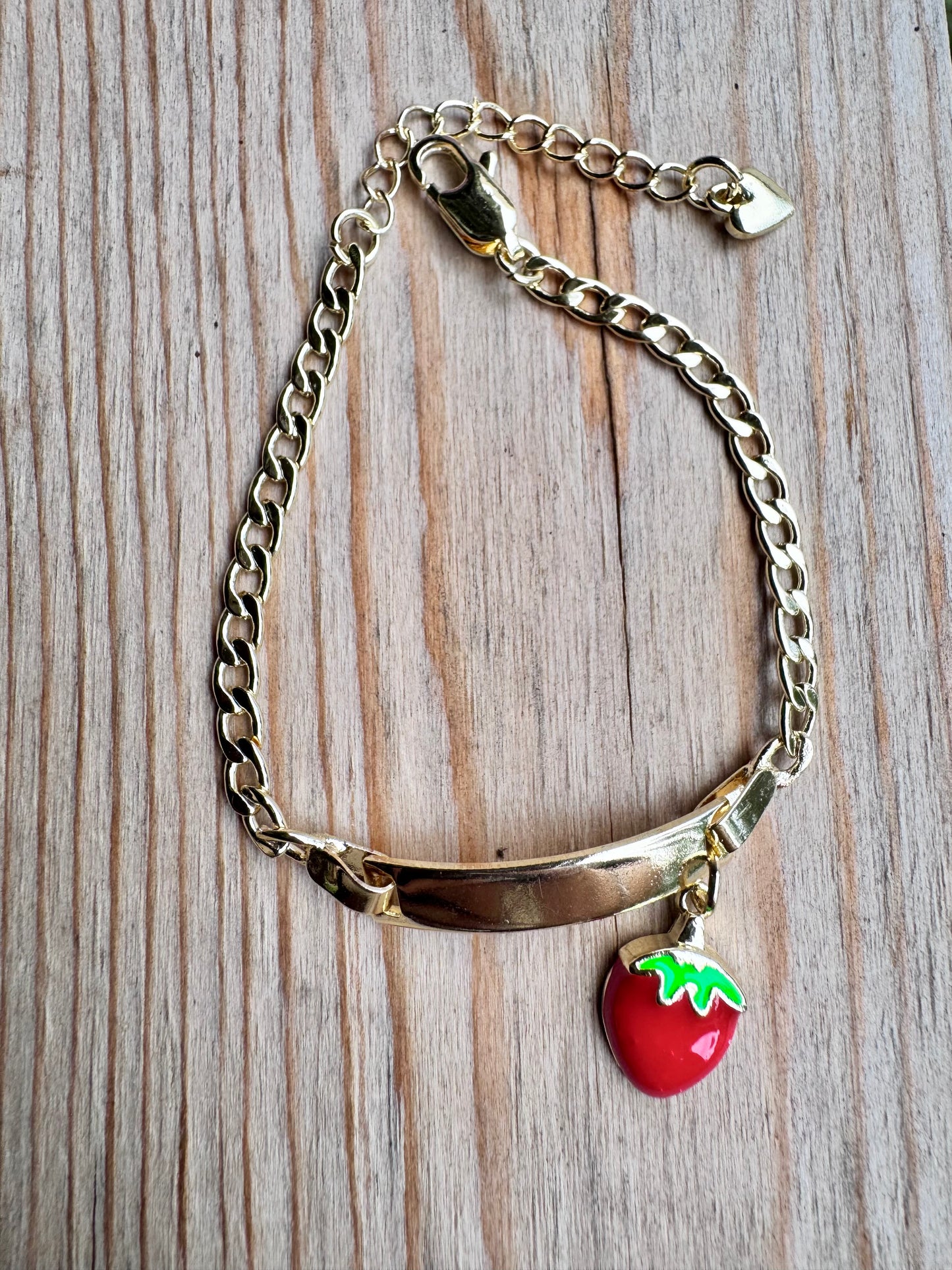 Strawberry Kids Bracelet Esclava