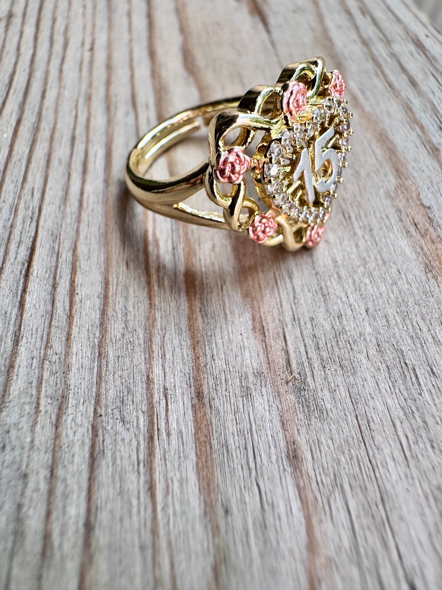 Quinceañera Adjustable Ring