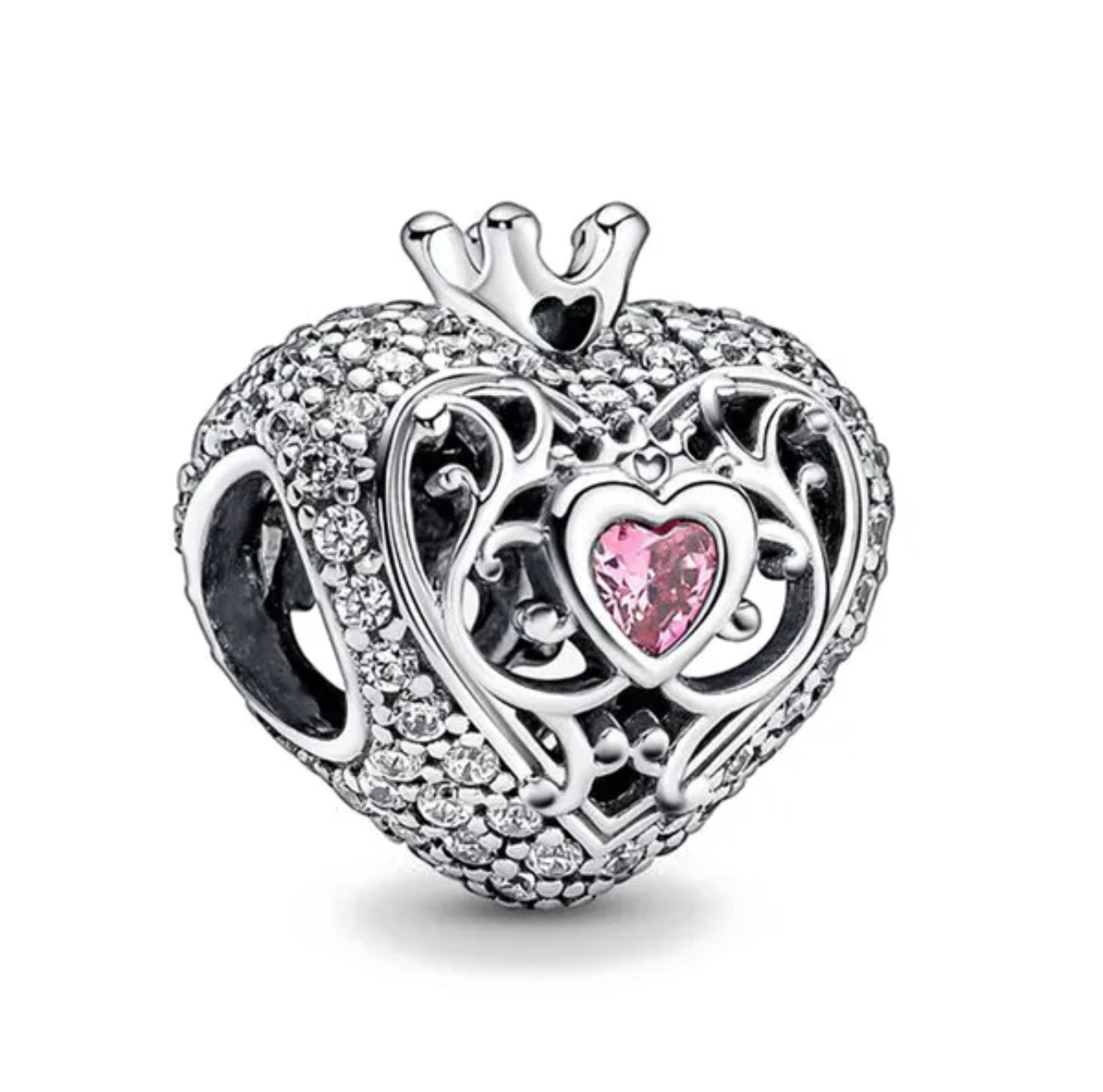 Crowned Heart Charm