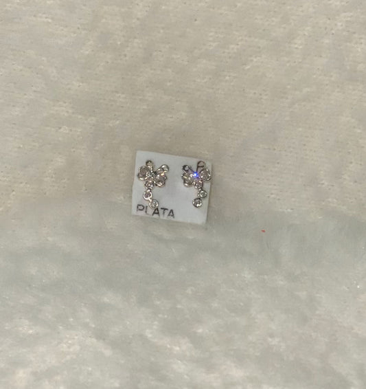 Clear Dragonfly Studs