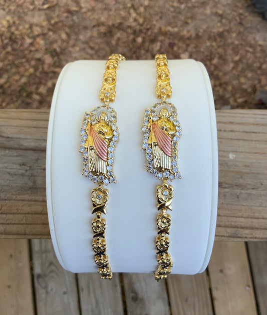 San Judas Florecita Bracelet