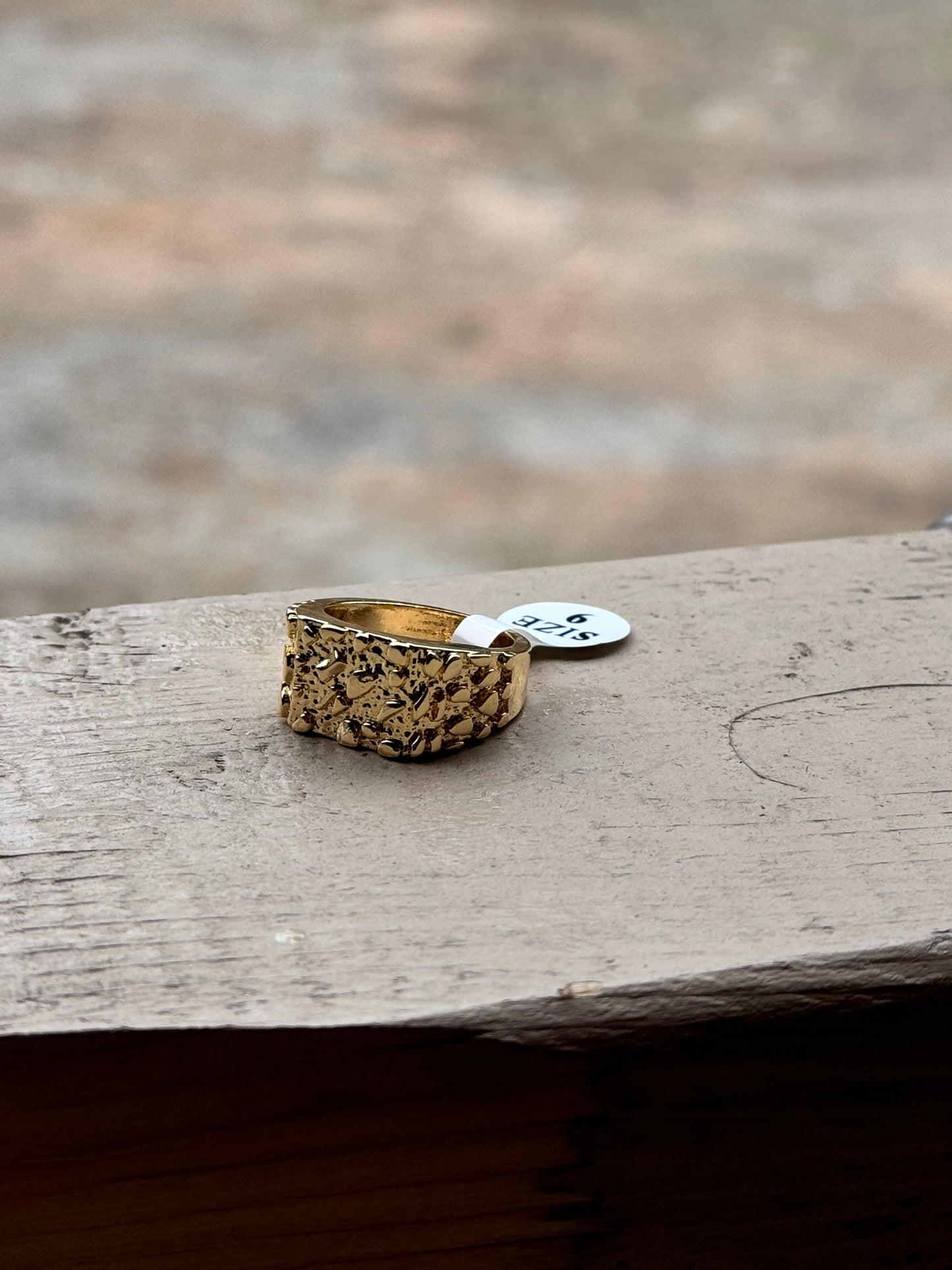Nugget Ring For Him