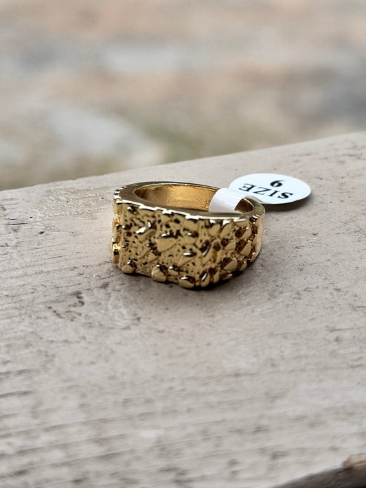Nugget Ring For Him