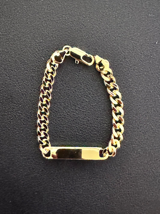 Cuban ID Kids Bracelet