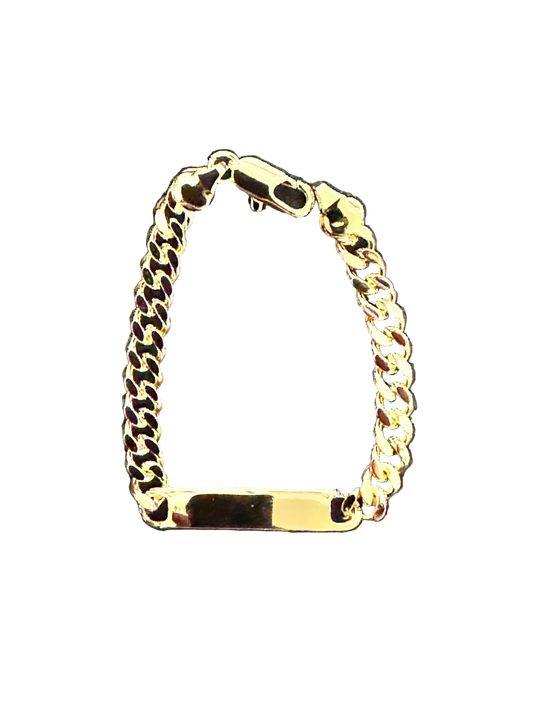 Cuban ID Kids Bracelet