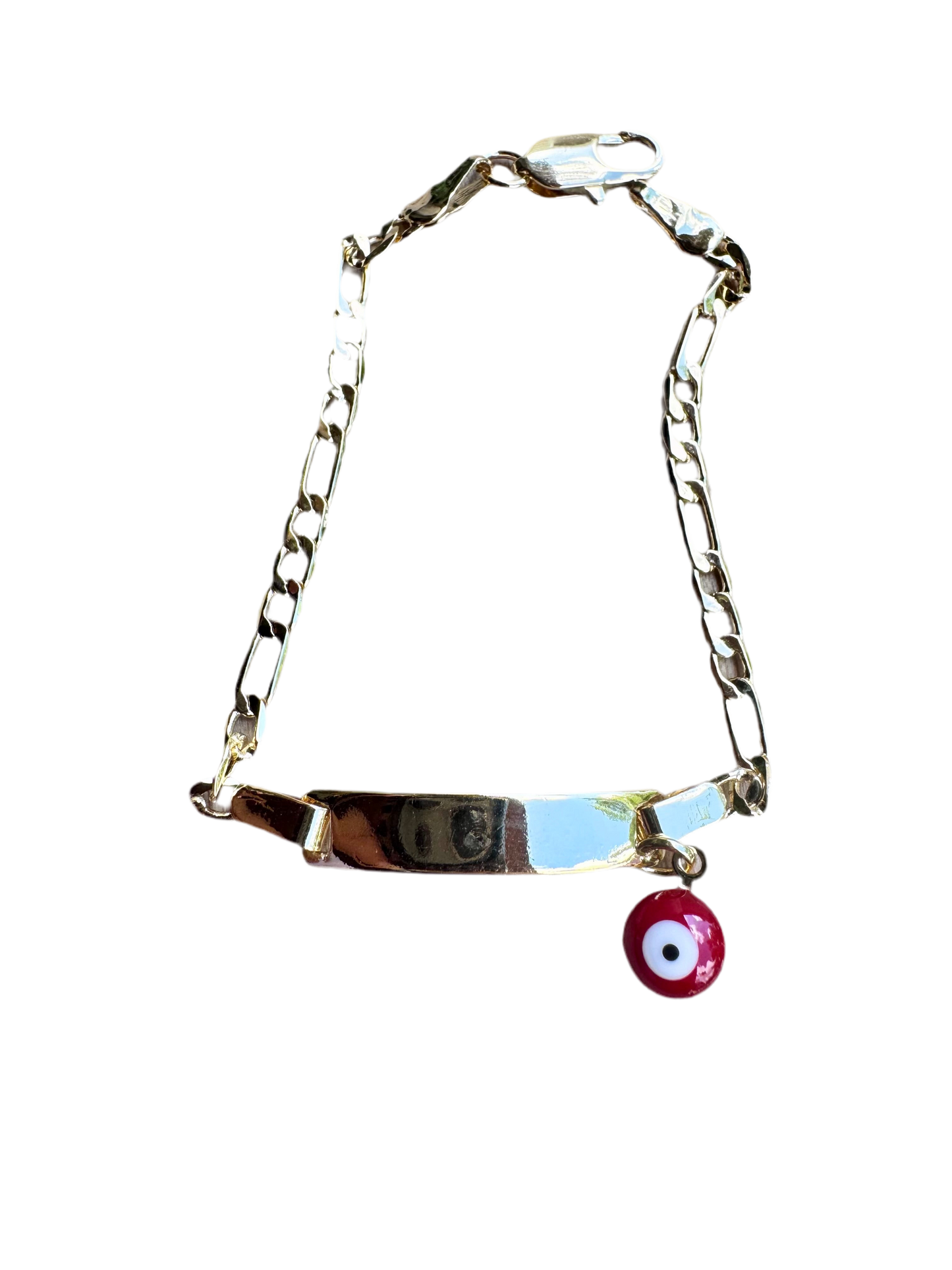 Kids Dangling Red Eye ID Esclava