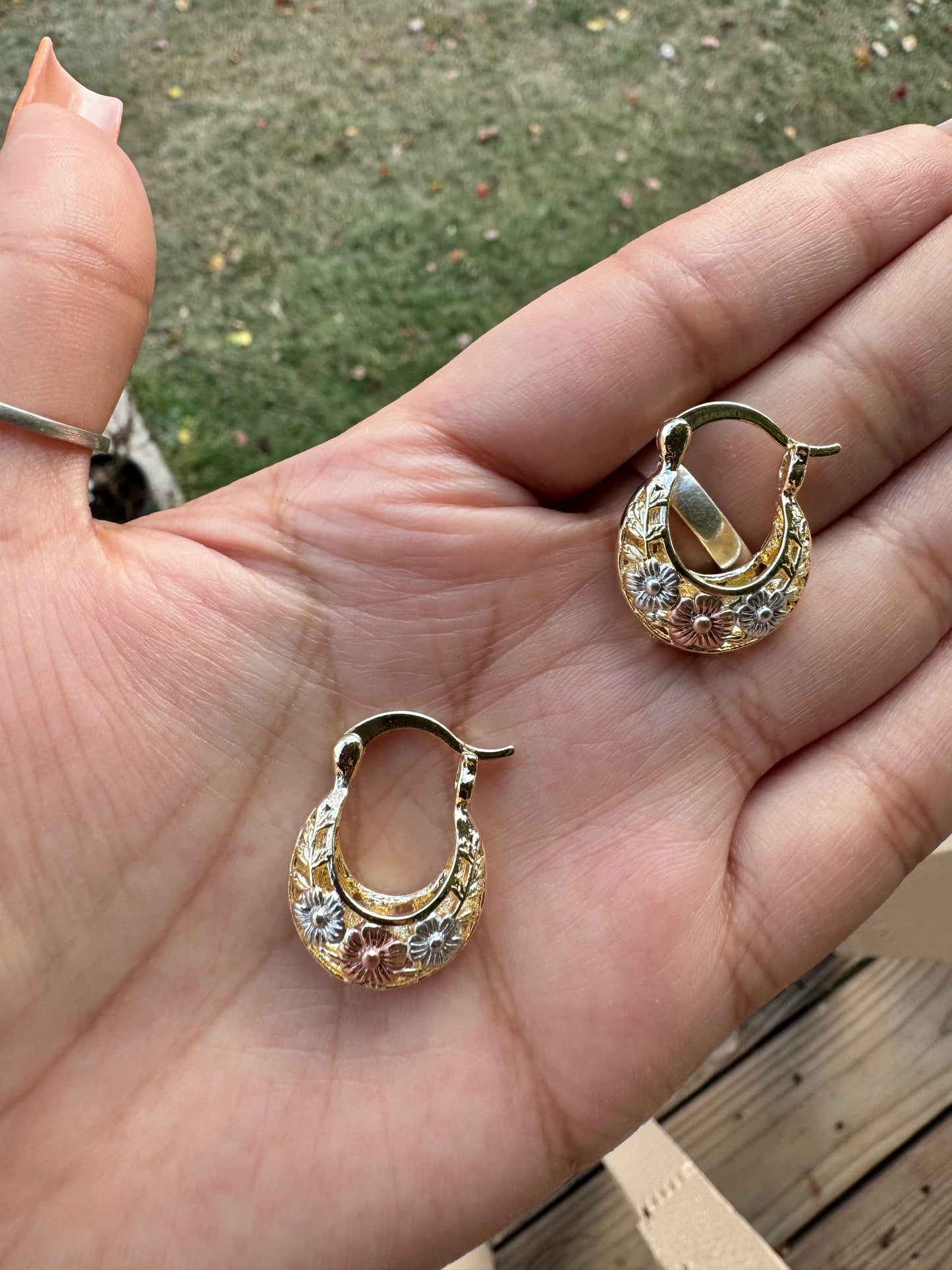 Blooming Mini Hoops