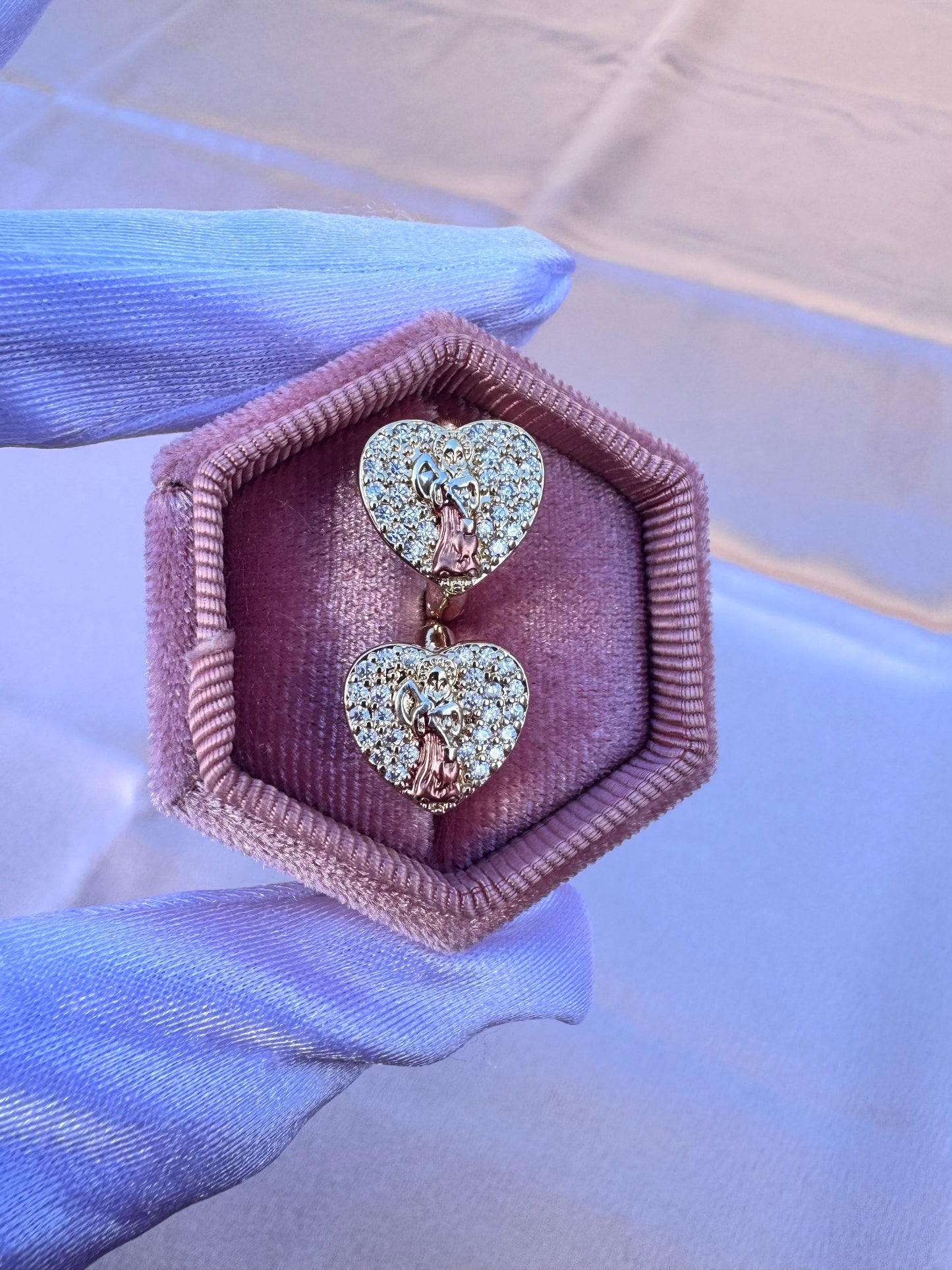 Santa Muerte Heart Huggies