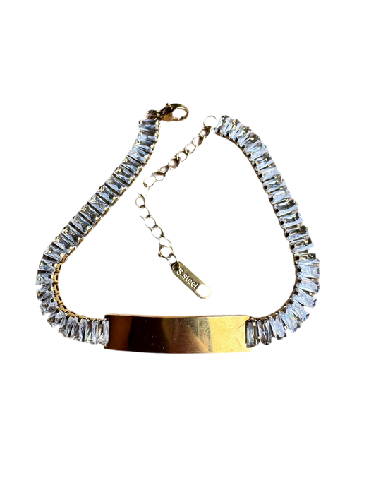 Woman Bling Personalized Bracelet