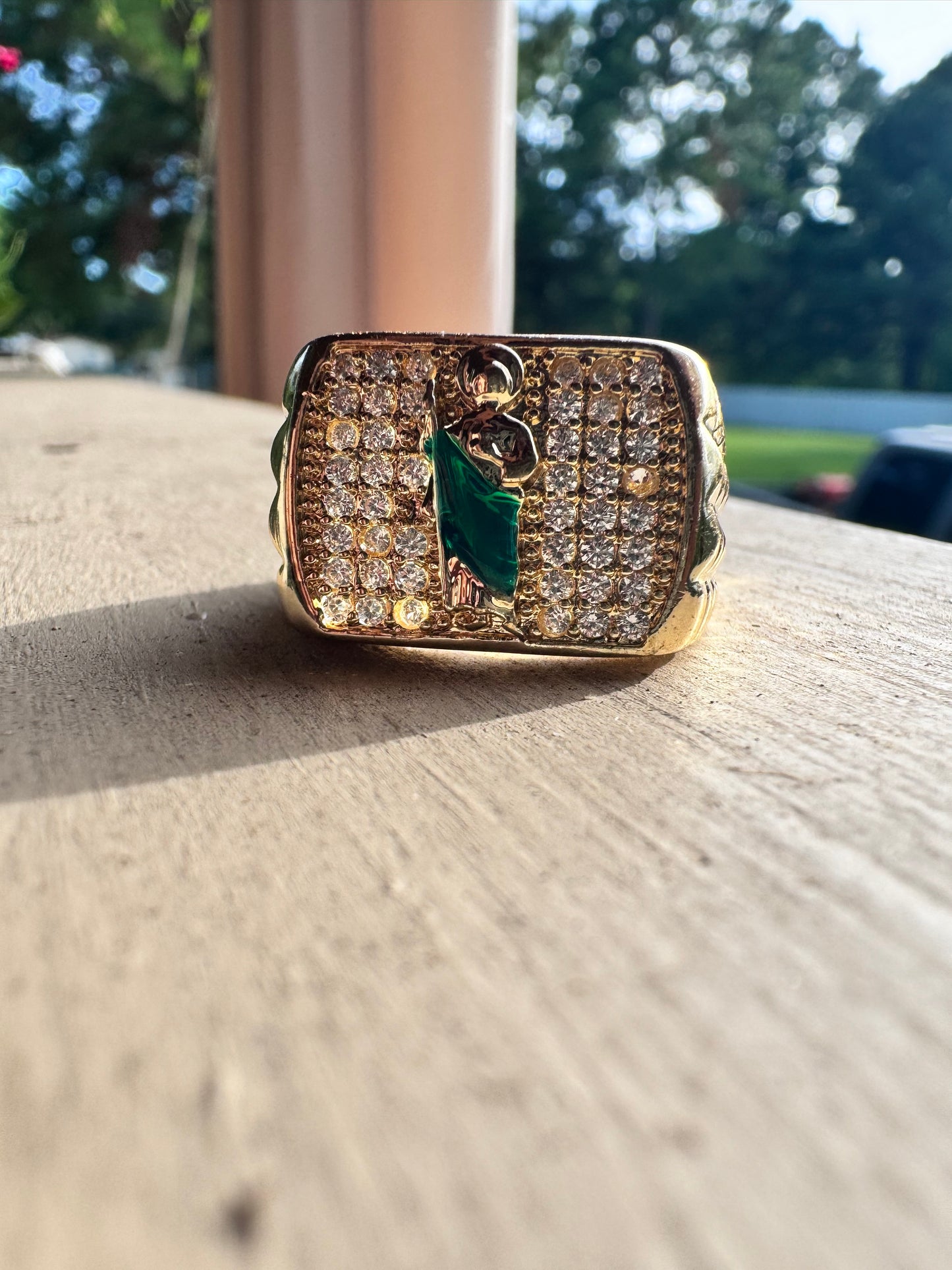 San Judas Iced square Ring