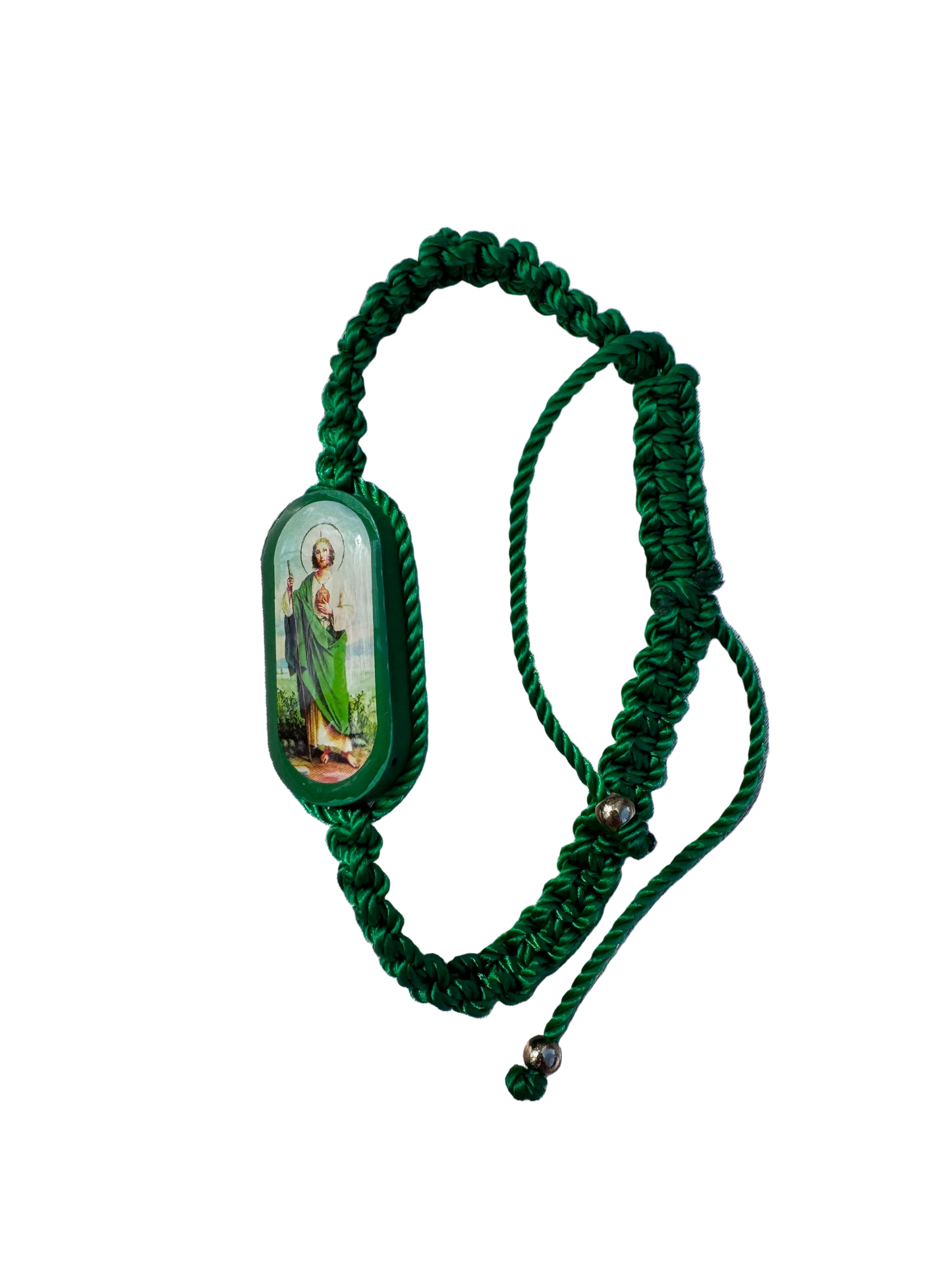 San Judas Double Sided Image Bracelet