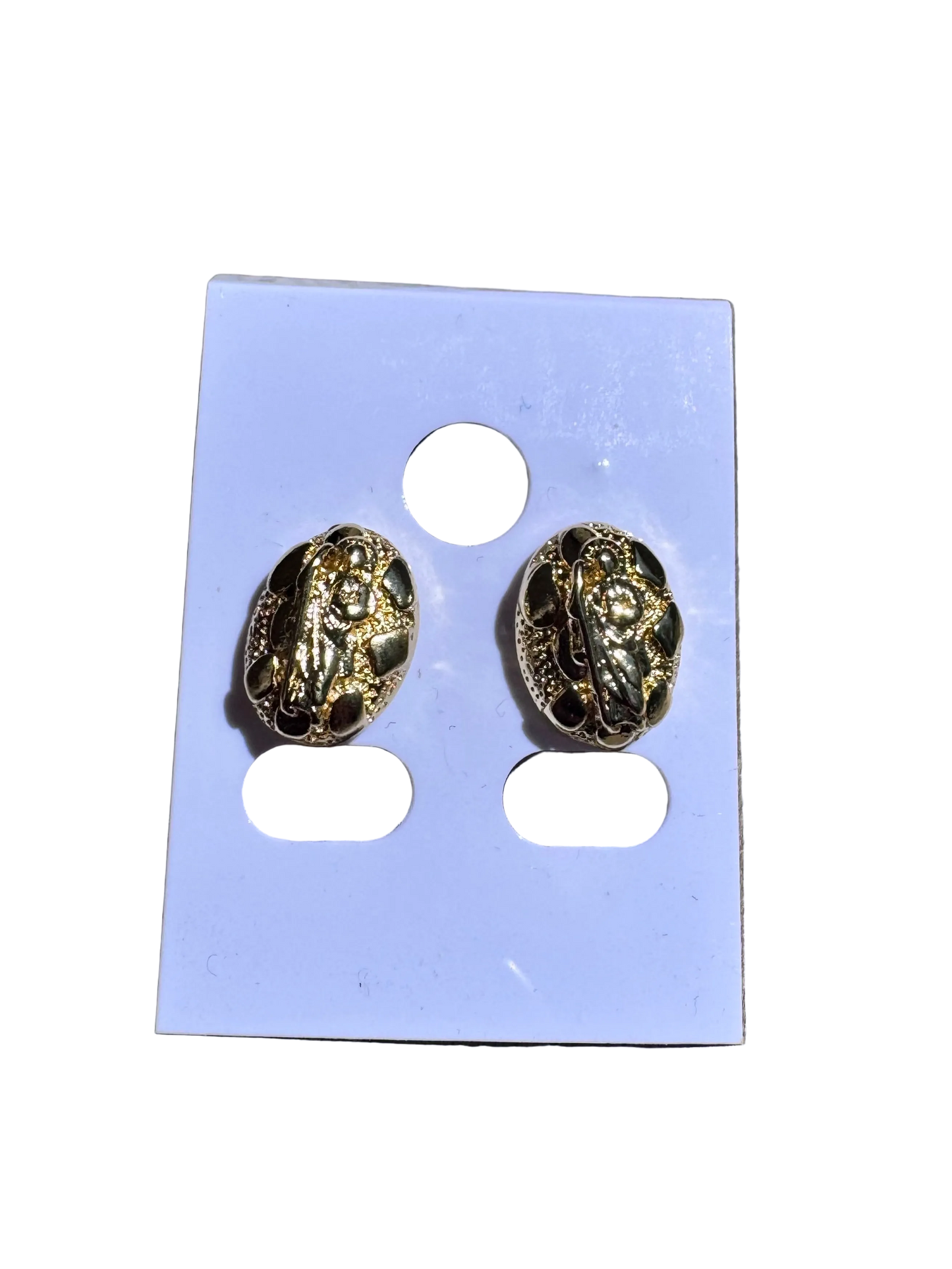 San Judas Nugget Earrings