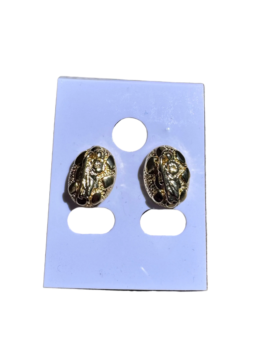 San Judas Nugget Earrings