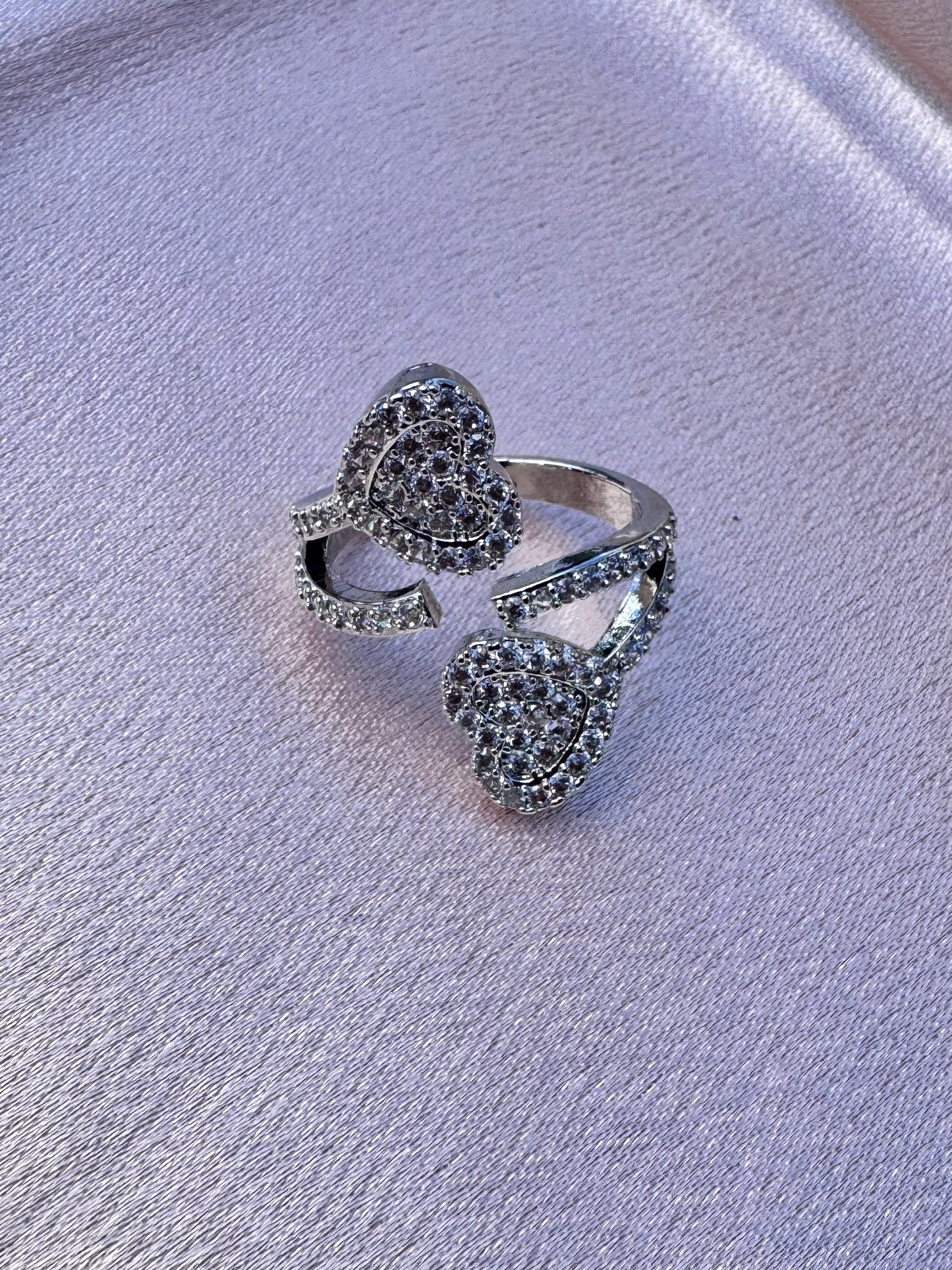 Amorosa Silver Plated Ring