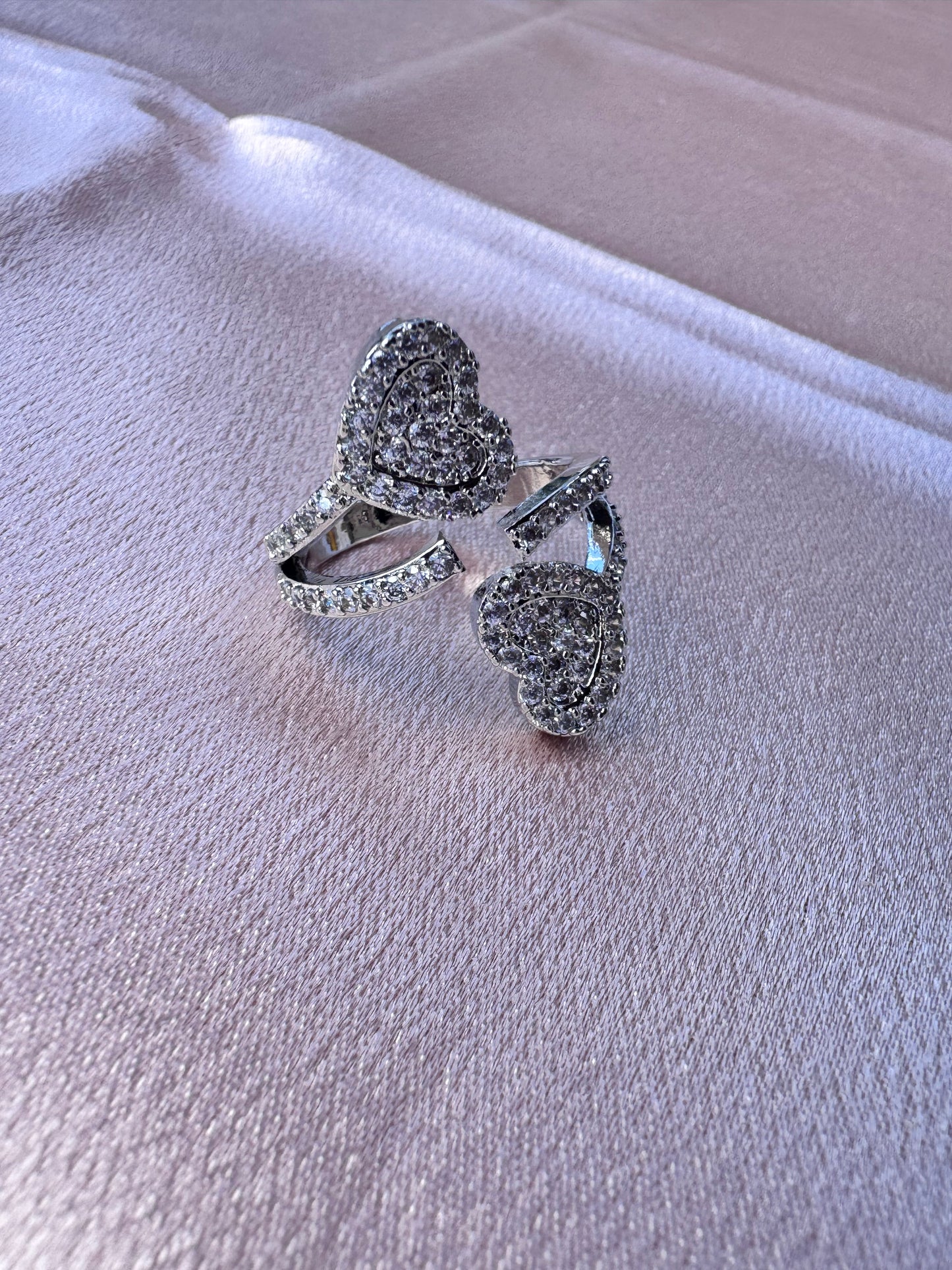 Amorosa Silver Plated Ring