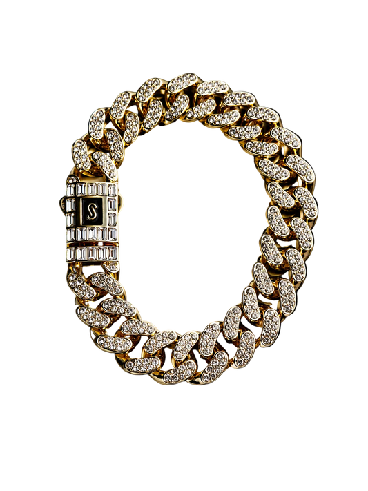Iced Cuban Monaco Bracelet