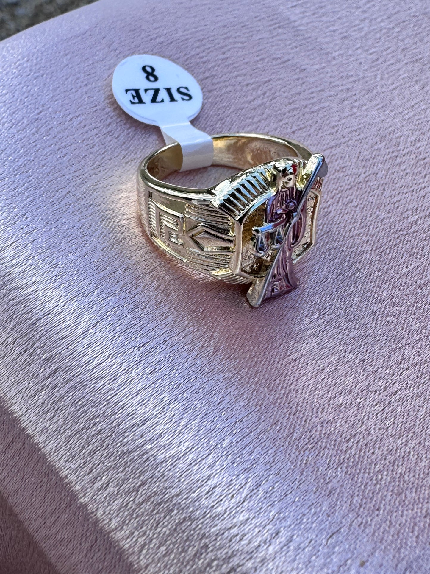 Santa Muerte Unisex Ring (New Version)