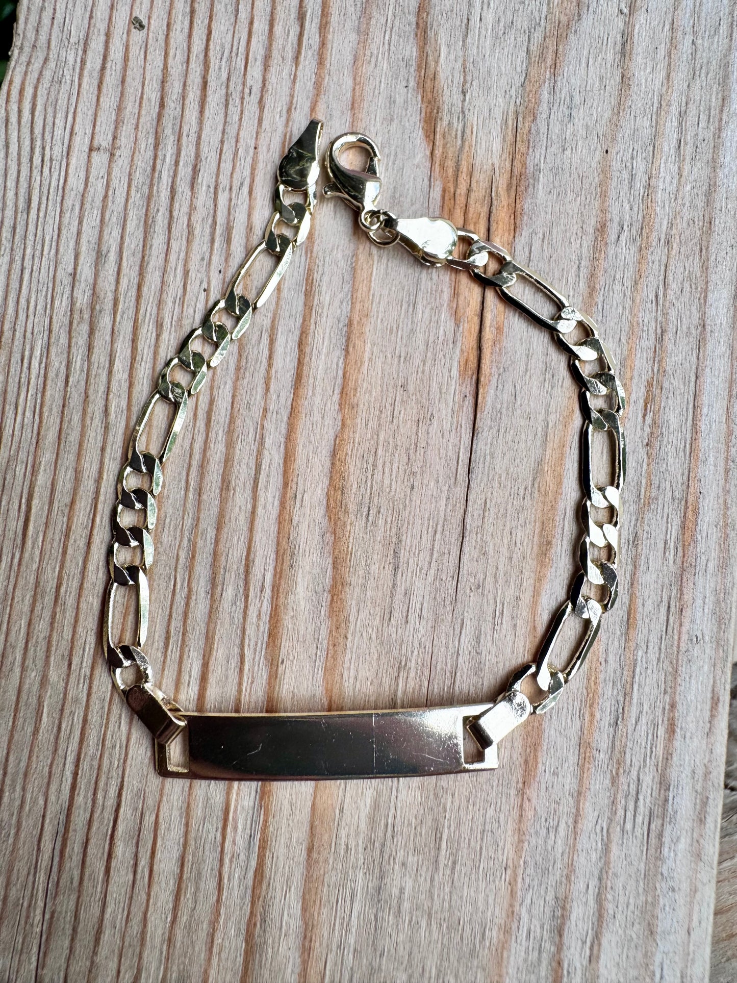 Women Figaro Bracelet ID Esclava