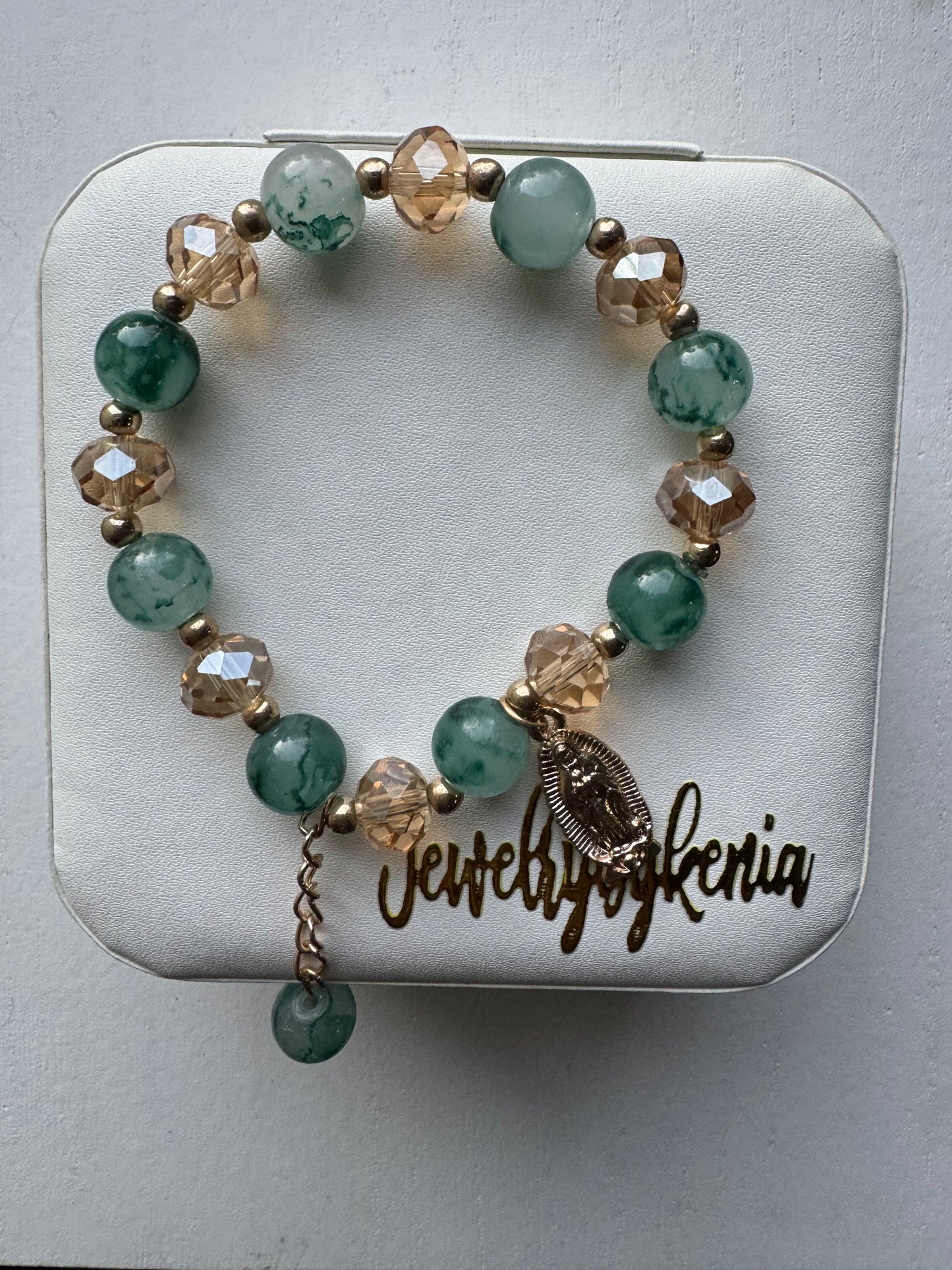 Virgencita Bead Bracelet