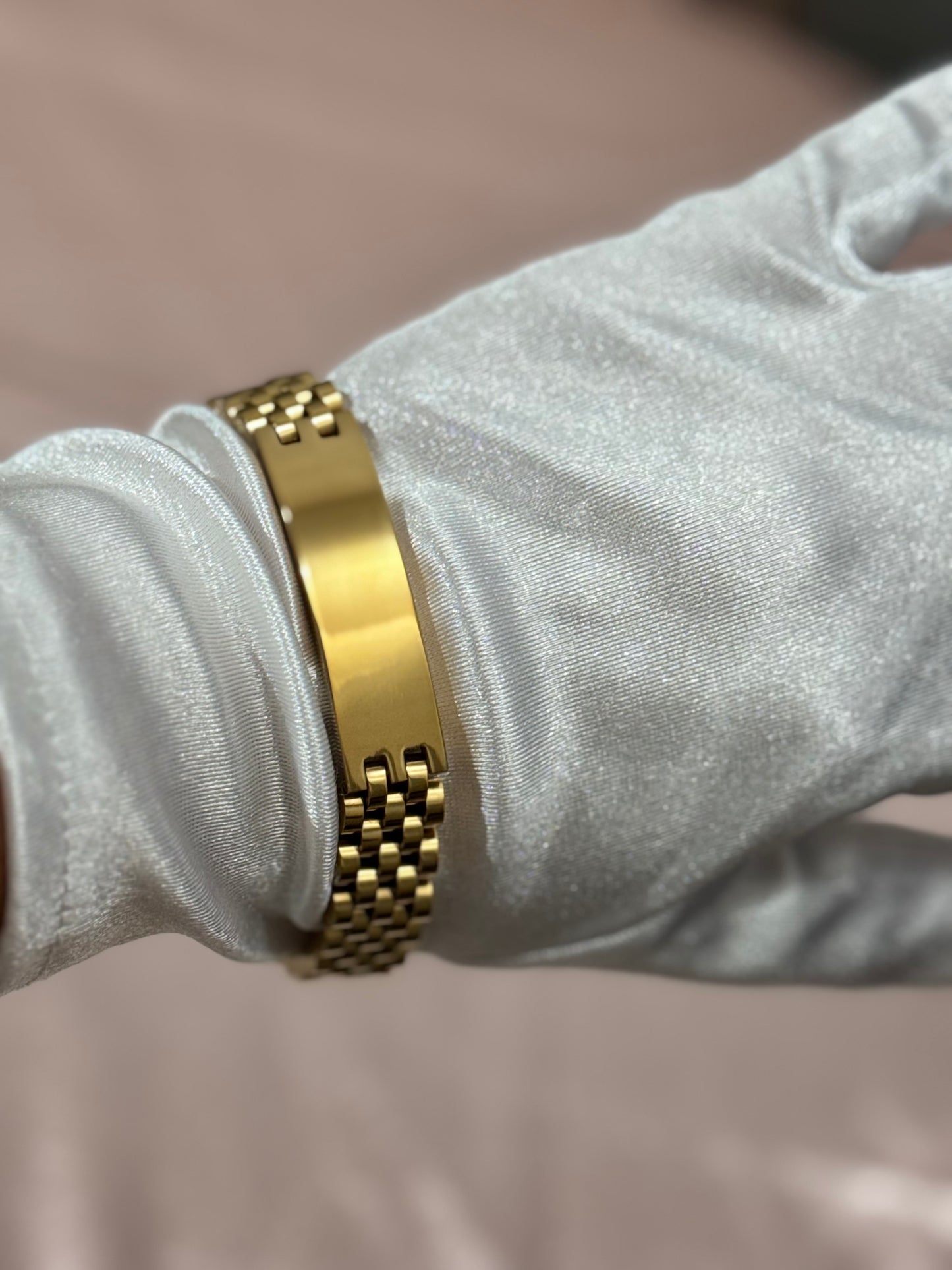 Gold Jubilee ID Bracelet