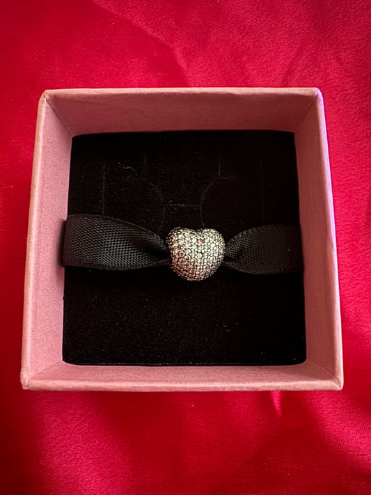 Iced Heart Charm