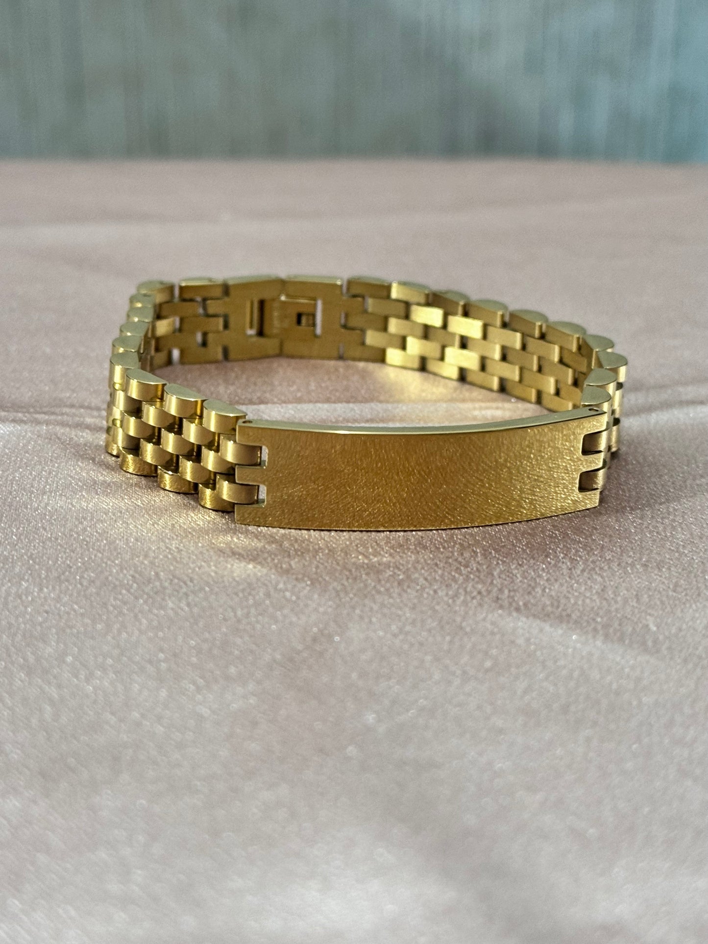 Gold Jubilee ID Bracelet